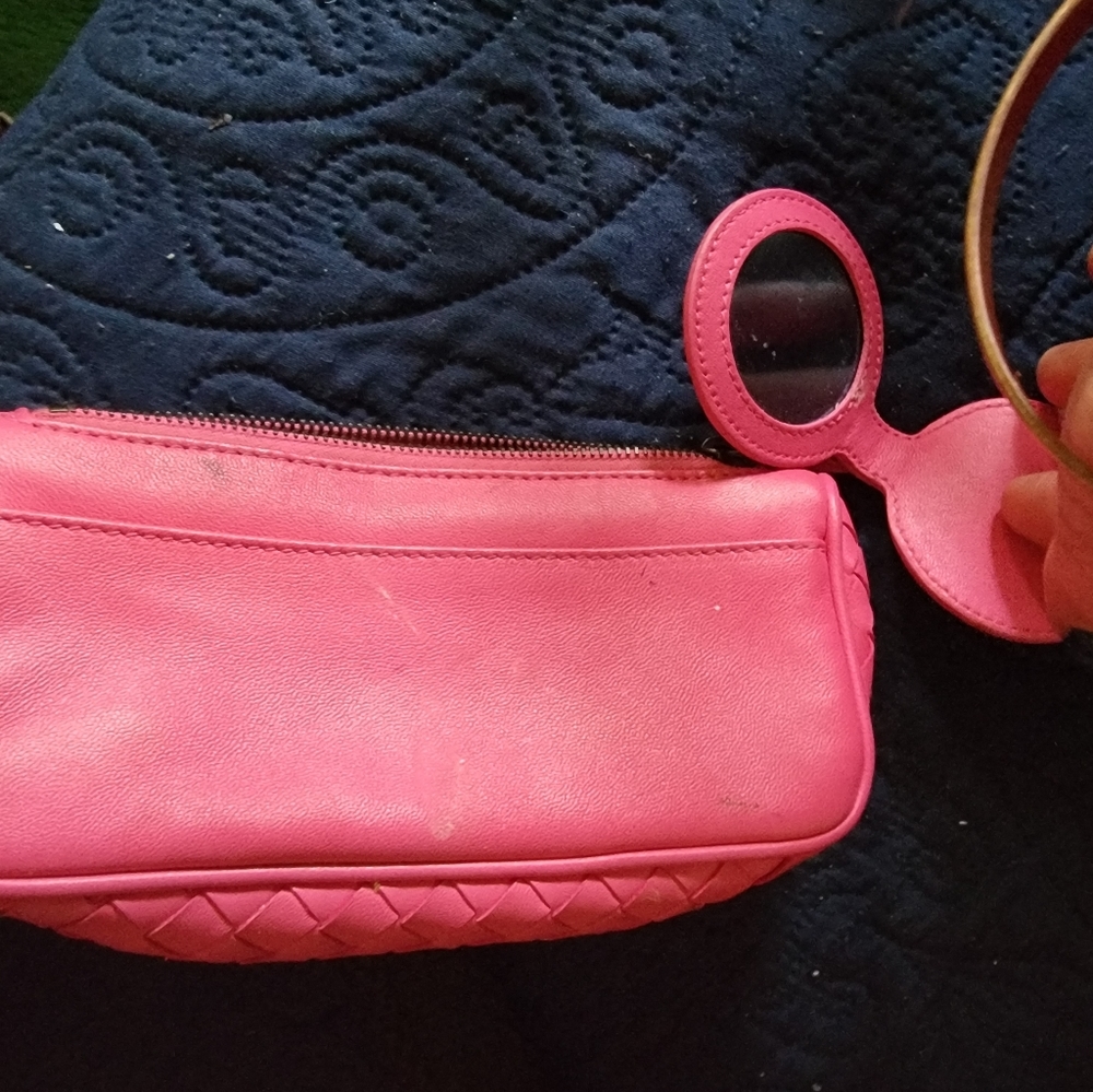 Bottega vendetta makeup case with mirror